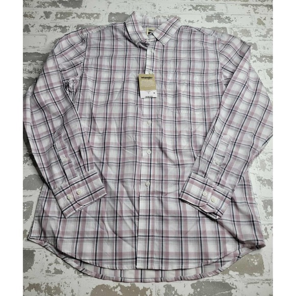Wrangler Other - NWT Wrangler Riata Long Sleeve Button Down Shirt Men's Medium